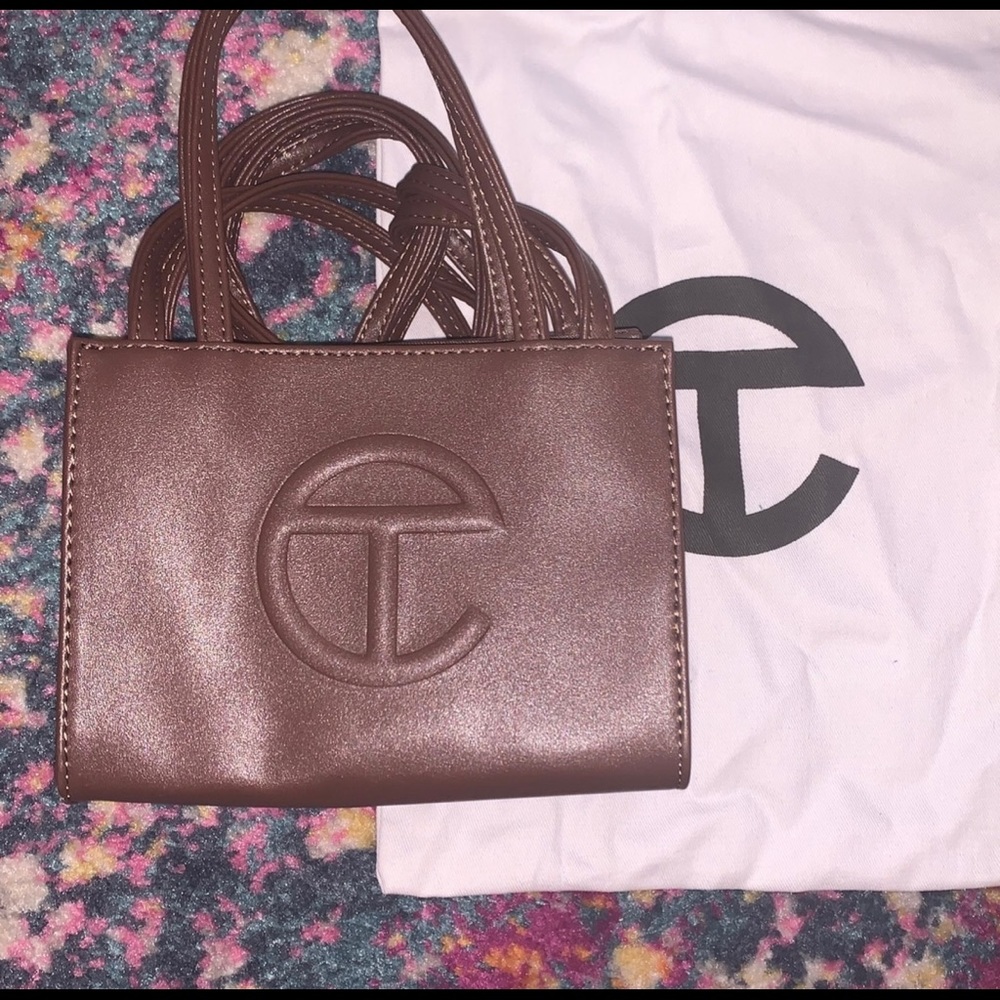 TELFAR BROWN MINI SHOPPING BAG
